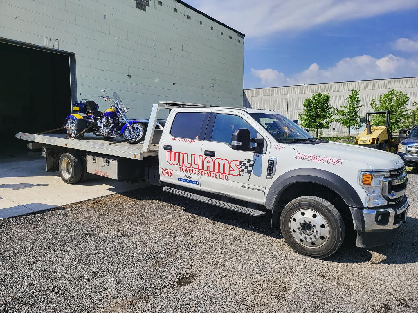 Williams Towing - Motorcycle and Bike Towing Services 